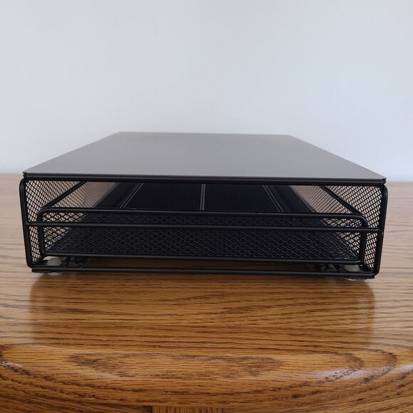 Large Capacity Wrought Iron Black Universal Coffee Pod Holder Organizer Drawer - Picture 8 of 9